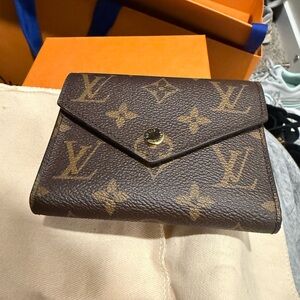 Louis Vuitton Brown Monogram Envelope Wallet